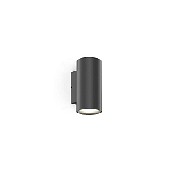 LED Outdoor Wall luminaire TRAM 2.0, IP65, 2-sided, 8W 3000K 36°, CRi >90, dimmable, black