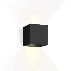 Luminaire mural d’extérieur BOX 2.0 haut bas, forme en dé, réglable IP65, noir gradable