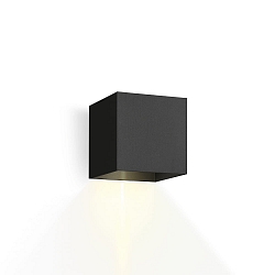 Luminaire mural d’extérieur BOX 1.0 forme en dé, réglable, unilatéral IP65, noir gradable