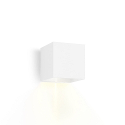 Luminaire mural d’extérieur BOX 1.0 forme en dé, réglable, unilatéral IP65, blanche gradable