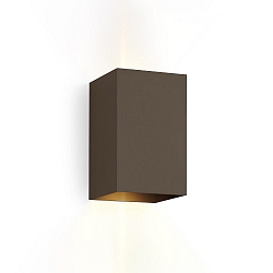 Luminaire mural d’extérieur BOX 4.0 haut bas, réglable IP65, bronze gradable