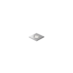 Projecteur encastr� CHART OUTDOOR FLOOR REC 0.6 IP67, acier inoxydable gradable