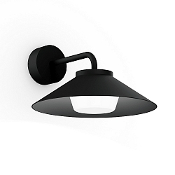 Luminaire mural d’extérieur TRADORA WALL IP65 1.0 IP65, noir mat gradable