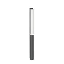 Borne d'éclairage RIBELLE FLOOR 2.0 IP65, anthrazit gradable