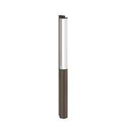 Borne d'éclairage RIBELLE FLOOR 2.0 IP65, bronze gradable
