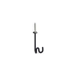 Accessory for REVER / ROCK - ceiling hook for multi suspension round, black