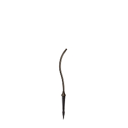 Pied de lampe SWAM CURVED POLE 400, bronze