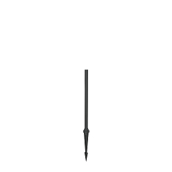 Pied de lampe KIOSK POLE 400, anthrazit