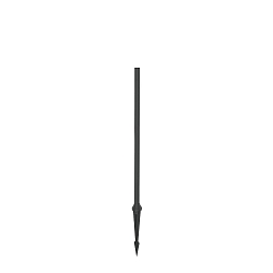 Pied de lampe KIOSK POLE 600, anthrazit