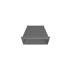 Lampe à réflecteur BOX 1.0 1 voie, gris foncé