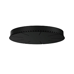 Rosace de plafond 3 fois, noir