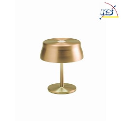 Lampe de table  accu SISTER LIGHT MINI CCT Switch, dimmable, avec tte magntique IP65, anodis or gradable