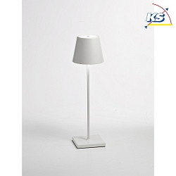 Lampe de table  POLDINA PRO IP65, blanche gradable