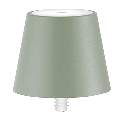 Lampe rechargeable POLDINA STOPPER IP54, vert sauge gradable