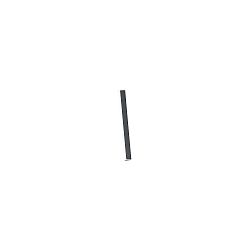 LED Luminaire PENCIL MODULO LUCE S, 46cm, IP65, with touch dimmer, dark grey