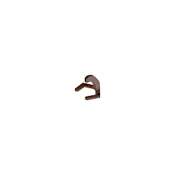 Clip de fixation PENCIL MODULO LUCE lot de 2, corten