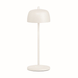 Lampe de table � accu CIRCE IP65, blanc mat gradable