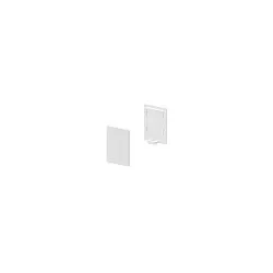 Embout GRAZIA 10 standard, haut, 2 pièces blanche