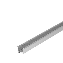 GRAZIA 20 LED Recessed profile, 200cm, alu