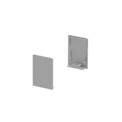 Embout GRAZIA 20 standard, haut, 2 pièces aluminium anodisé
