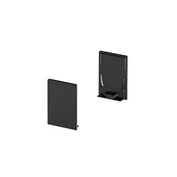 Embout GRAZIA 20 standard, haut, 2 pièces noir 