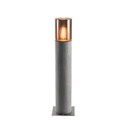 LISENNE POLE, E27, grey, height 70cm