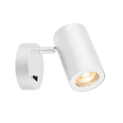 Luminaire mural ENOLA B GU10 QPAR51 pivotant, rotatif GU10 IP20, blanche 