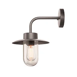 Luminaire mural d'extérieur MOLAT avec abat-jour E27 IP44, anthrazit