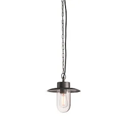 Luminaire suspendu d'extérieur MOLAT E27 IP44, anthrazit