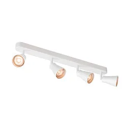 Luminaire mural AVO QUAD GU10, blanche