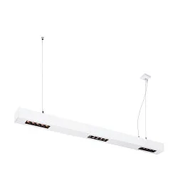 Luminaire à suspension Q-LINE PD pour VDU, blanche gradable