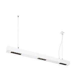 Luminaire à suspension Q-LINE PD pour VDU, blanche gradable