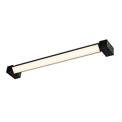 Luminaire mural LONG GRILL LED, noir  