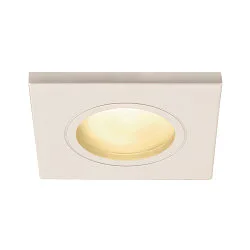 Downlight DOLIX OUT QPAR51 angulaire, rigide GU10 IP65, blanche gradable