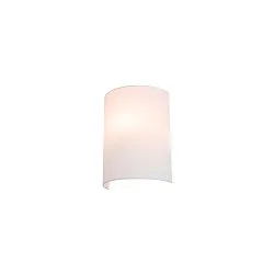Abat-jour FENDA BASE semi-circulaire, blanche