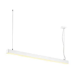 Luminaire à suspension Q-LINE PD DALI single, Gris argent gradable