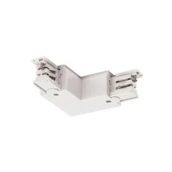 Connecteur en L triphasé S-TRACK ON/OFF version pour montage en surface, terre à l'intérieur