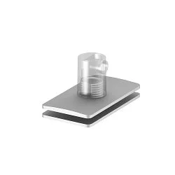 Suspension pendulaire pour H-PROFILE avec possibilité d'alimentation, aluminium anodisé