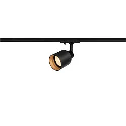 1-Projecteur monophasé PURI TRACK SPOT GU10, noir  gradable