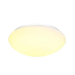Luminaire mural d'extérieur LIPSY® 40 DOME CCT Switch, cambré IP44, blanche 
