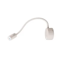 Lumière d'affichage DIO FLEX PLATE avec interrupteur, avec bras flexible IP 20, blanche