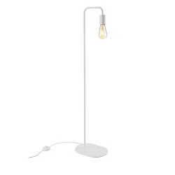 Lampadaire FITU FL avec interrupteur E27 IP20, blanche gradable