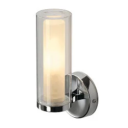 Luminaire de miroir WL 105 E14 IP44, chrome