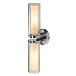 Luminaire de miroir WL106 E14 IP44, chrome