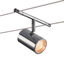 Lampe à corde TENSEO NOBLO, chrome
