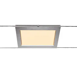 Lampe à corde TENSEO PLYTTA rectangulaire, chrome