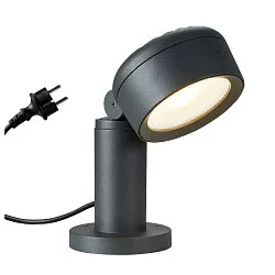 Luminaire en forme de borne ESKINA 30 POLE CCT CCT Switch, réglable IP44 / IP65, anthrazit gradable