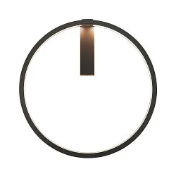 Luminaire mural ONE 60 DALI IP20, noir  gradable