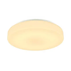 Applique et plafonnier LIPSY® 50 DRUM DALI cylindrique, contrôlable par DALI IP44, blanche gradable