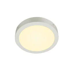 Applique et plafonnier SENSER 24 CW rond IP20, blanche